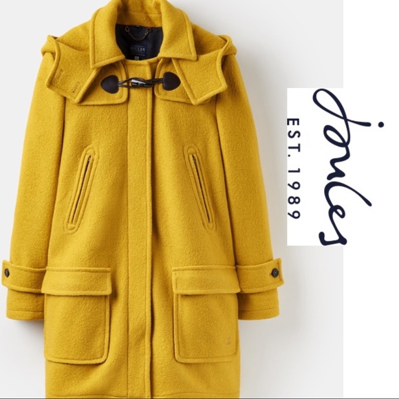 NWT joules Woolsdale Double-Faced Lined Duffle Coa - Picture 4 of 6